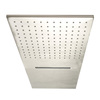 Alfi Brand Brushed Nickel 10" Wall-Mount Square Waterfall Rain Shower Head RAIN10SW-BN